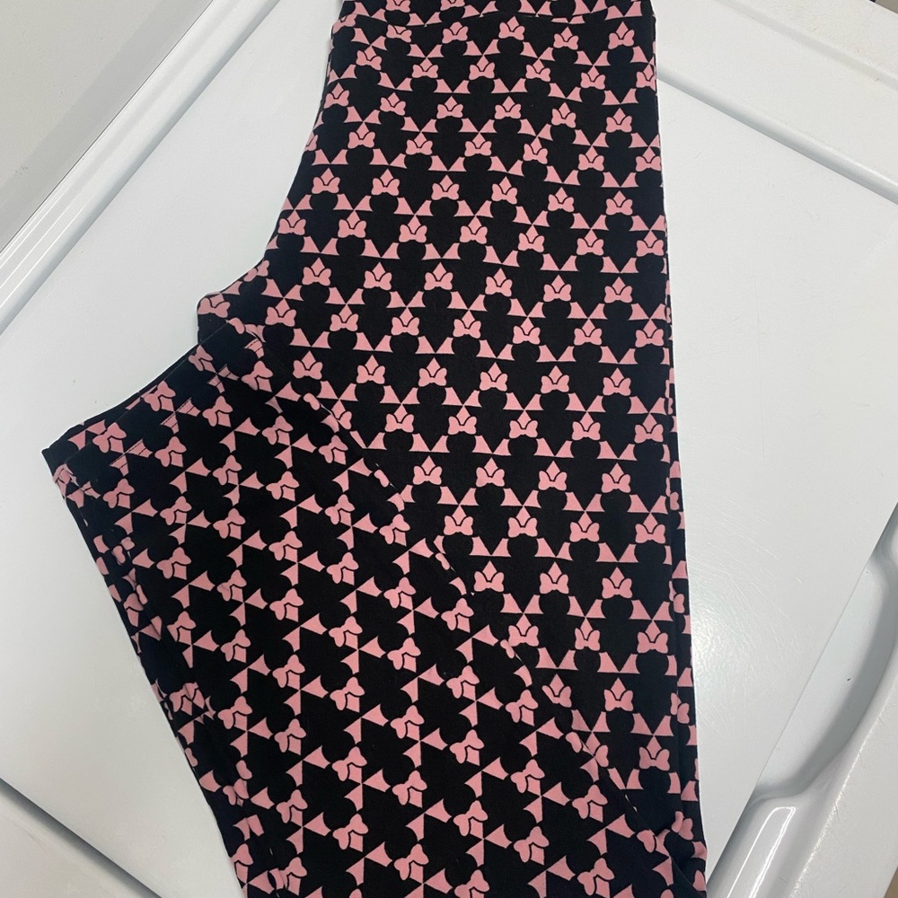 Disney Lularoe Minnie Leggings, OS